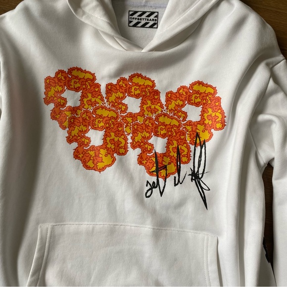 White Denim Tears × Offset The Cotton Wreath
Sweatshirt Hoodie Small - Picture 5 of 11